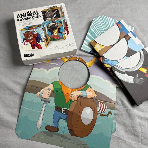 Animal Adventures Pet Photobooth โ Fun Photo Cube for Cats & Small Dogs - Picture 8 of 8